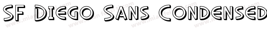 SF Diego Sans Condensed字体转换